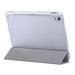 3 Fold Lock Buckle Leather Smart Tablet Case For Ipad 10th