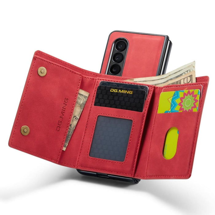 3 Fold Multi Card Wallet Phone Case Dg.ming M1 Series