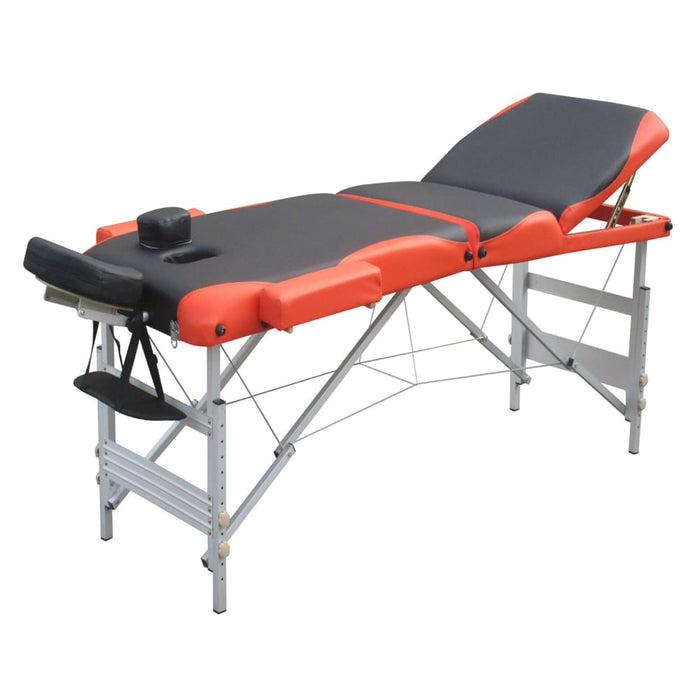 3 Fold Portable Aluminium Massage Table Bed Beauty Therapy