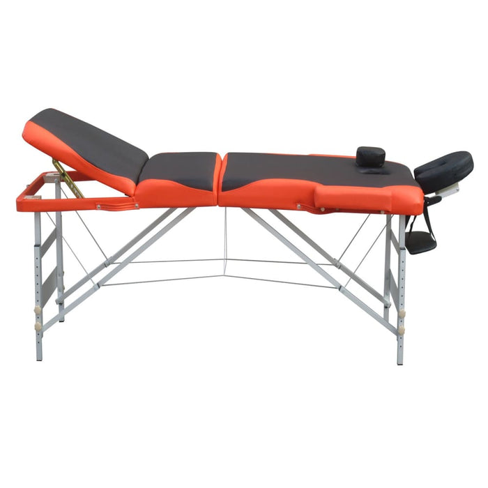 3 Fold Portable Aluminium Massage Table Bed Beauty Therapy