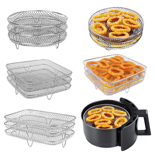 3 Layer Air Fryer Rack For Home Kitchen Oven