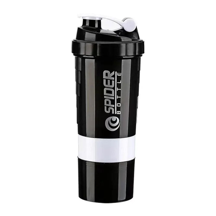 3 Layer Protein Shaker Bottle For Building Muscle