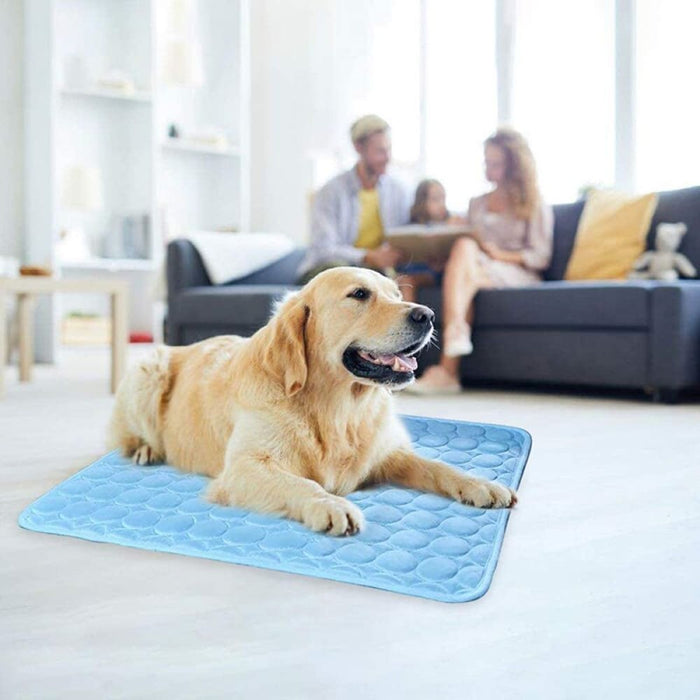 3 Layers Ice Silk Cooling Sleeping Mat For Small Medium