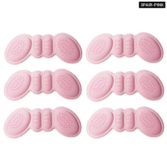 3 Pairs Heel Insoles For Pain Relief And Protection