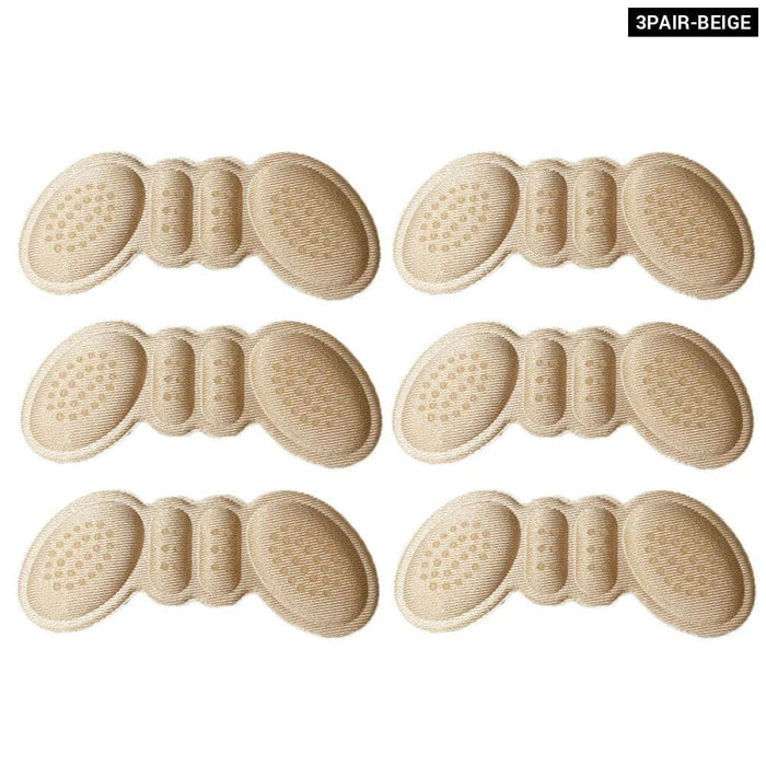 3 Pairs Heel Insoles For Pain Relief And Protection