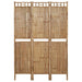 3-panel Room Divider Bamboo 120x180 Cm Taoian