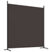 3-panel Room Divider Brown 525x180 Cm Fabric Tpbxik