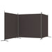 3-panel Room Divider Brown 525x180 Cm Fabric Tpbxik