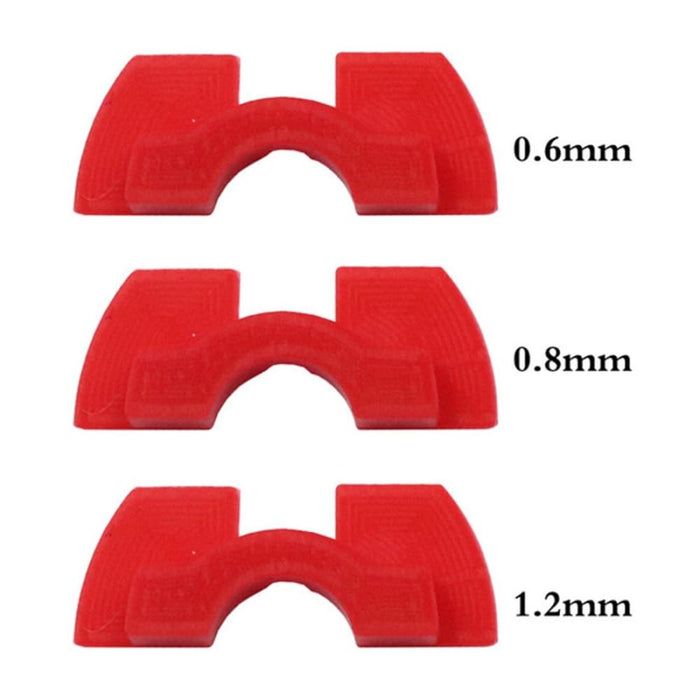 3 Pcs Shock Absorption Shockproof Standing Handle Rubber