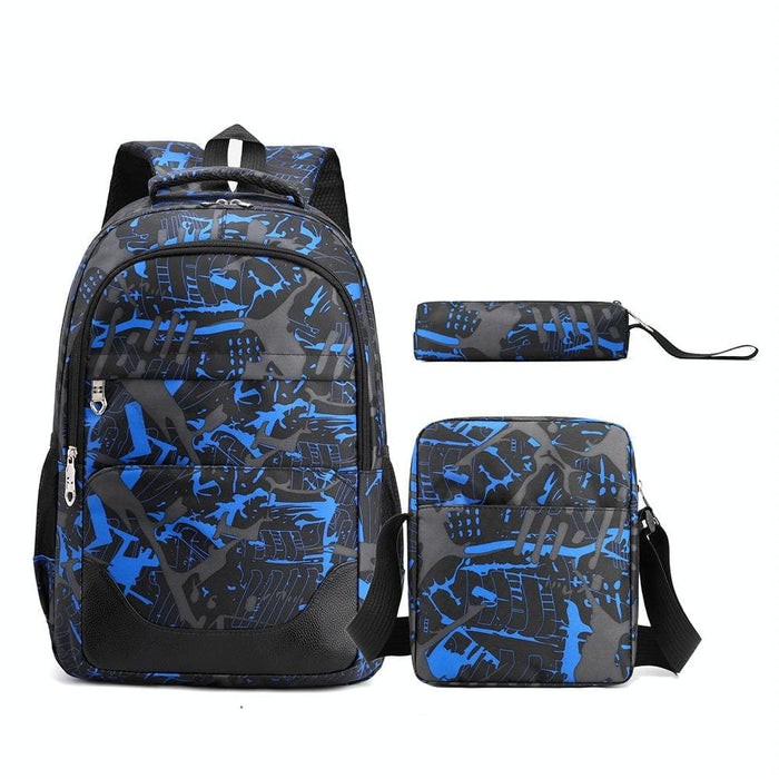 3 Piece Backpack Set For Students