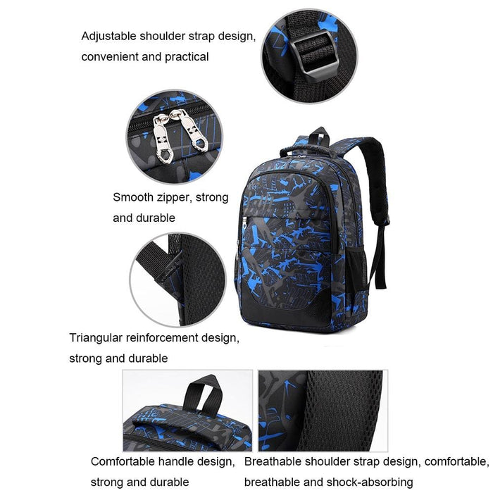 3 Piece Backpack Set For Students