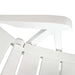 3 Piece Bistro Set Plastic White Xipbit