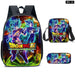 3 Piece Dragon Ball School Bag Set For Students