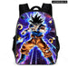 3 Piece Dragon Ball School Bag Set For Students