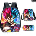 3 Piece Dragon Ball School Bag Set For Students