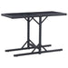 3 Piece Garden Dining Set Black Tbixaab