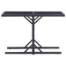 3 Piece Garden Dining Set Black Tbixaab