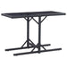 3 Piece Garden Dining Set Black Tbixaax