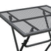 3 Piece Garden Dining Set Expanded Metal Mesh Anthracite