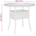 3 Piece Garden Dining Set Poly Rattan Grey Tbpnant