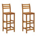 3 Piece Garden Dining Set Solid Wood Acacia Topatkb