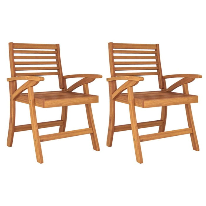 3 Piece Garden Dining Set Solid Wood Acacia Toplnpa