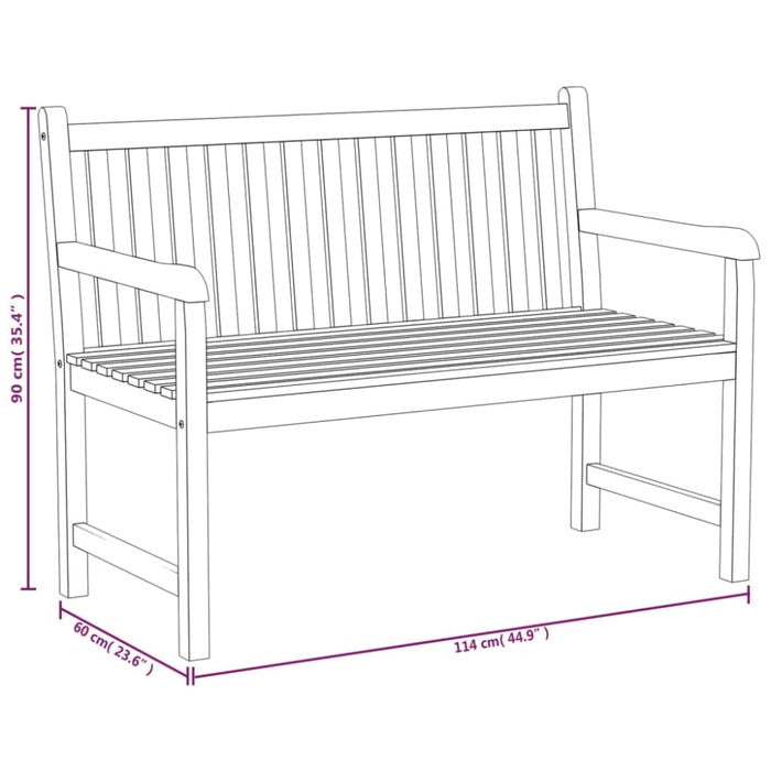 3 Piece Garden Dining Set Solid Wood Teak Topiopt