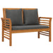 3 Piece Garden Lounge Set With Cushions Solid Wood Acacia