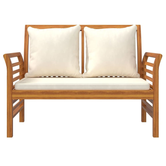 3 Piece Garden Lounge Set With Cushions Solid Wood Acacia