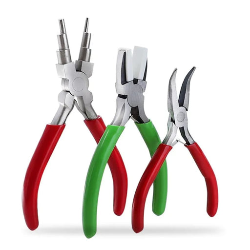 3 Piece Jewelry Pliers Set For Diy Crafts