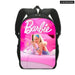 3 Piece Miniso Barbie Movie School Bag Set