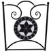 3 Piece Mosaic Bistro Set Ceramic Tile Black And White