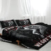 3 Piece Skull And Woman Bedding Set Duvet Cover Pillow Shams