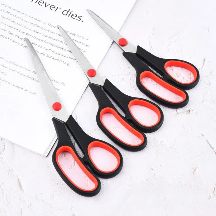 3 Piece Stainless Steel Scissors Set For Students