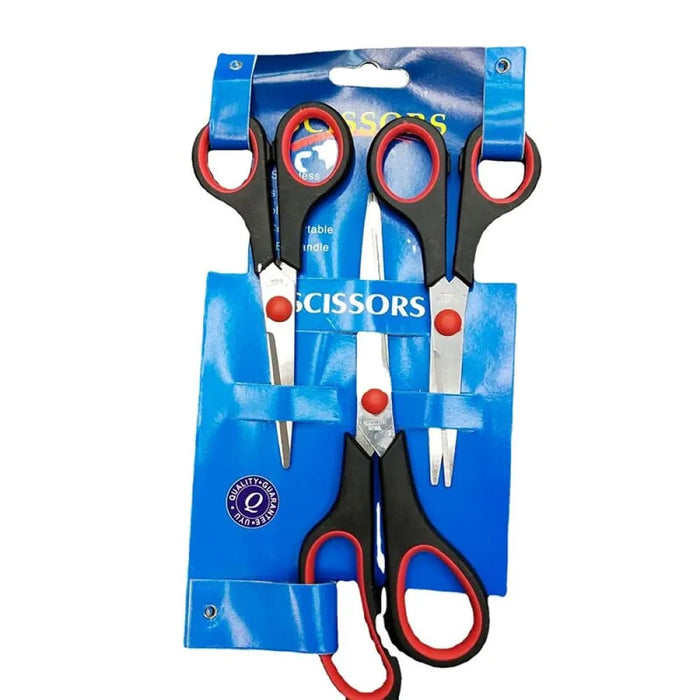 3 Piece Stainless Steel Scissors Set For Students