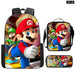 3 Piece Super Mario Schoolbag Set For Kids