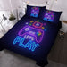 3 Piece Video Game Comforter Set For Teen Boys Duvet Cover