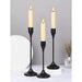 3 Pieces European Metal Candle Holders