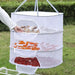 3 Tier Portable Mesh Hanging Dryer For Clothes Herbs Fruits