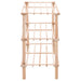 3-tier Shoe Rack Solid Fir Wood Xnpxbb