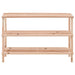 3-tier Shoe Rack Solid Fir Wood Xnpxbb