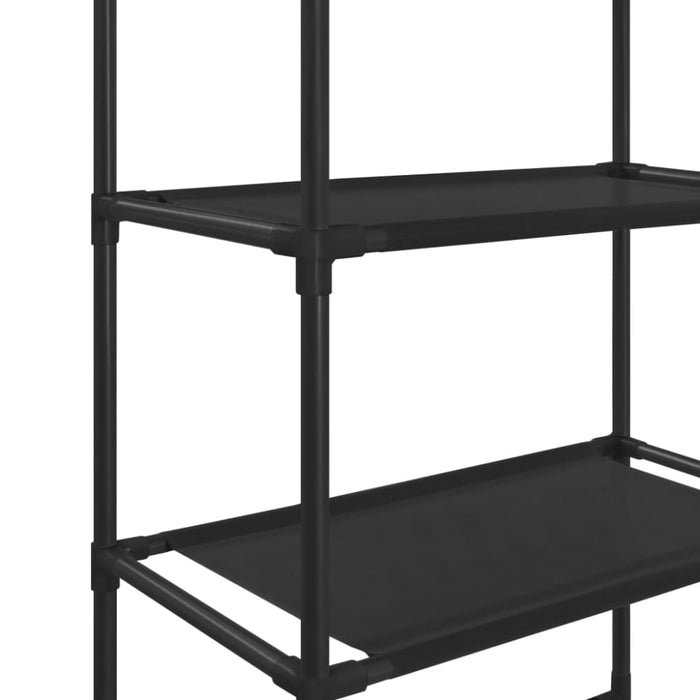 3-tier Storage Rack Over Toilet Black 53x28x169 Cm Xnntxk