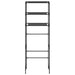 3-tier Storage Rack Over Toilet Black 53x28x169 Cm Xnntxk