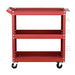 3-tier Tool Cart Trolley Toolbox Workshop Garage Storage