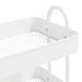 3-tier Trolley White 43x34x79 Cm Steel Ttpnll