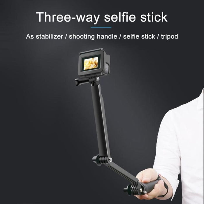 3 Way Monopod Tripod Grip Super Portable Magic Mount Selfie