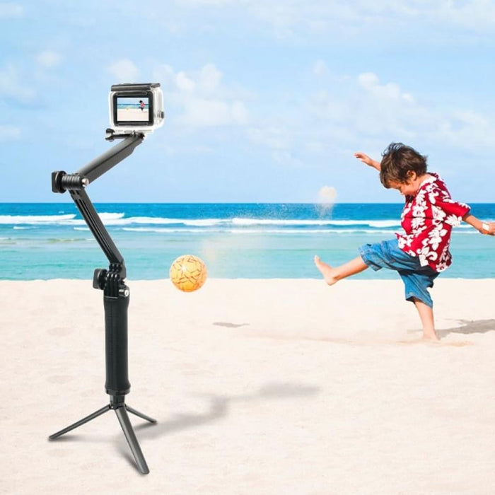 3 Way Monopod Tripod Grip Super Portable Magic Mount Selfie