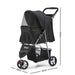 I.pet 3 Wheel Pet Stroller - Black