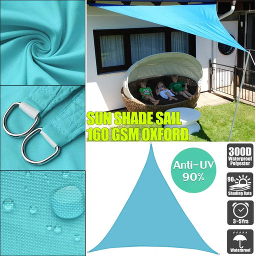 300d Regular Triangle Shade Sail Waterproof Polyester