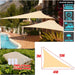 300d Waterproof Sun Shelter Triangle Shade Protection